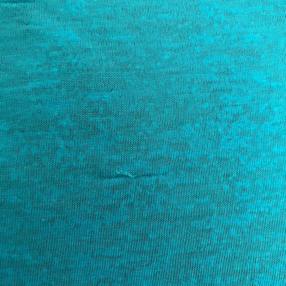 Rag & Bone Blue Knit Short Sleeve Tee, Size S - Picture 9 of 10